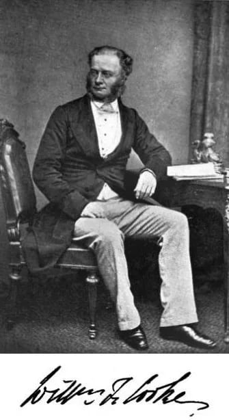 Porträt von William Fothergill Cooke (1806–1879) – Gedenkseite