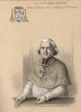 Porträt von Étienne-Alexandre Bernier (1762–1806) – Gedenkseite