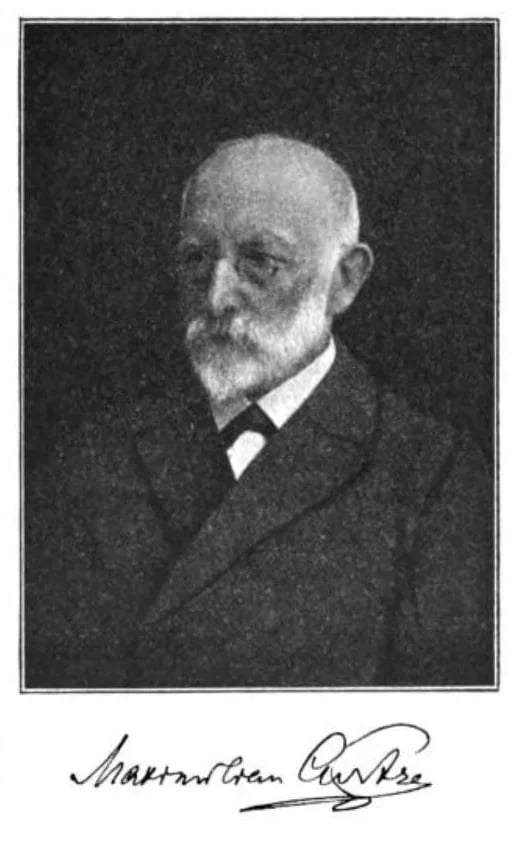 Porträt von Maximilian Curtze (1837–1903) – Gedenkseite