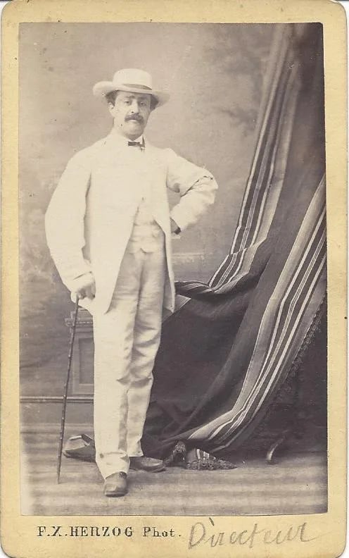 Portrait of Fidel Hollinger (1818–1889) – memorial page