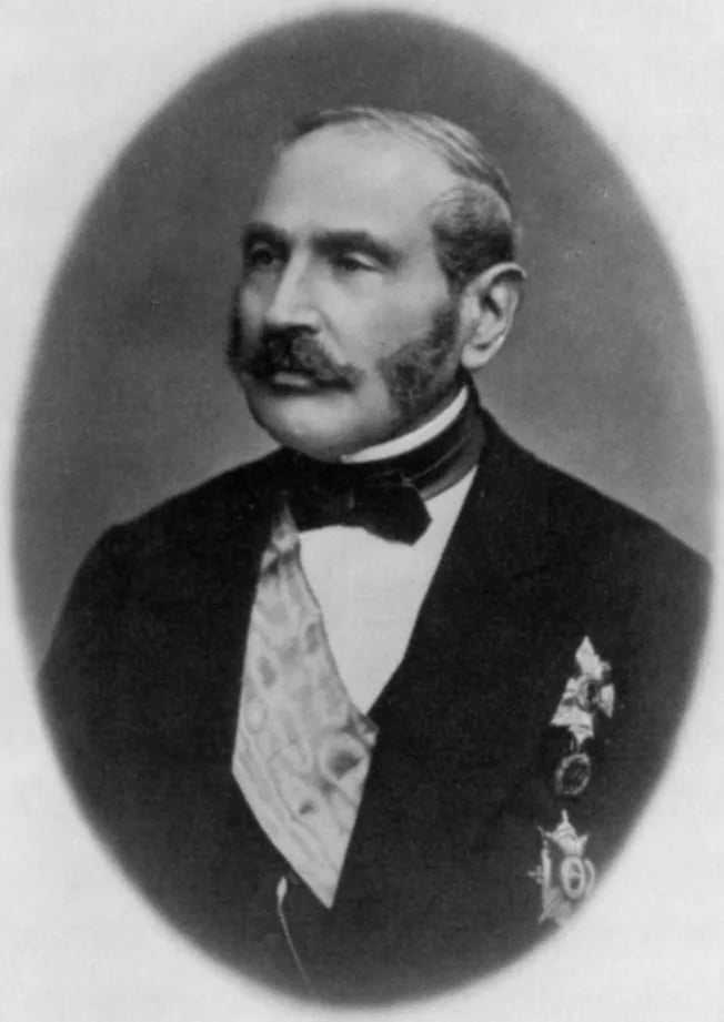 Porträt von Fidel von Baur-Breitenfeld (1805–1882) – Gedenkseite