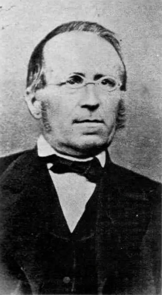 Porträt von Georg Luz (1818–1884) – Gedenkseite