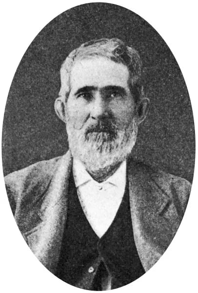 Portrait of George Washington Jones (1828–1903) – memorial page
