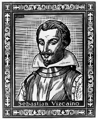 Porträt von Sebastián Vizcaíno (1548–1623) – Gedenkseite