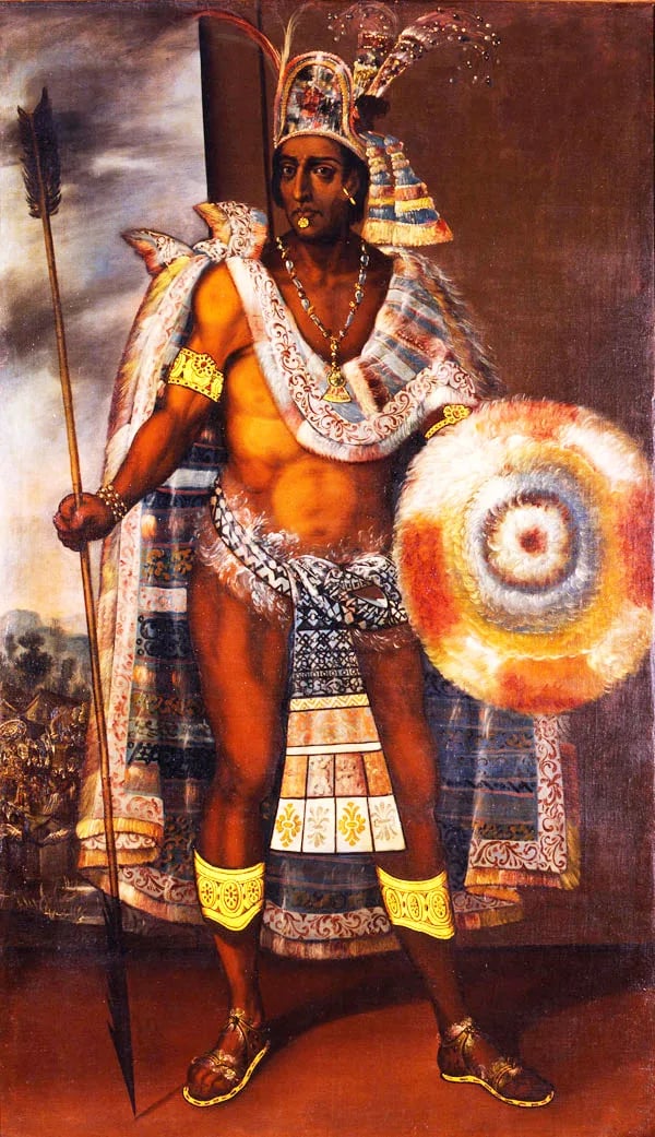 Portrait of Moctezuma II. (1466–1520) – memorial page