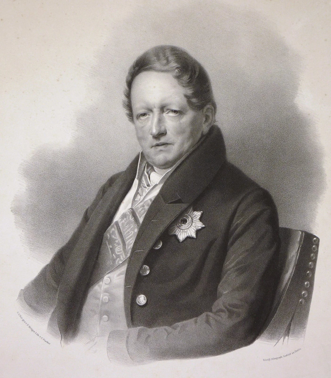 Porträt von Wilhelm zu Sayn-Wittgenstein-Hohenstein (1770–1851) – Gedenkseite