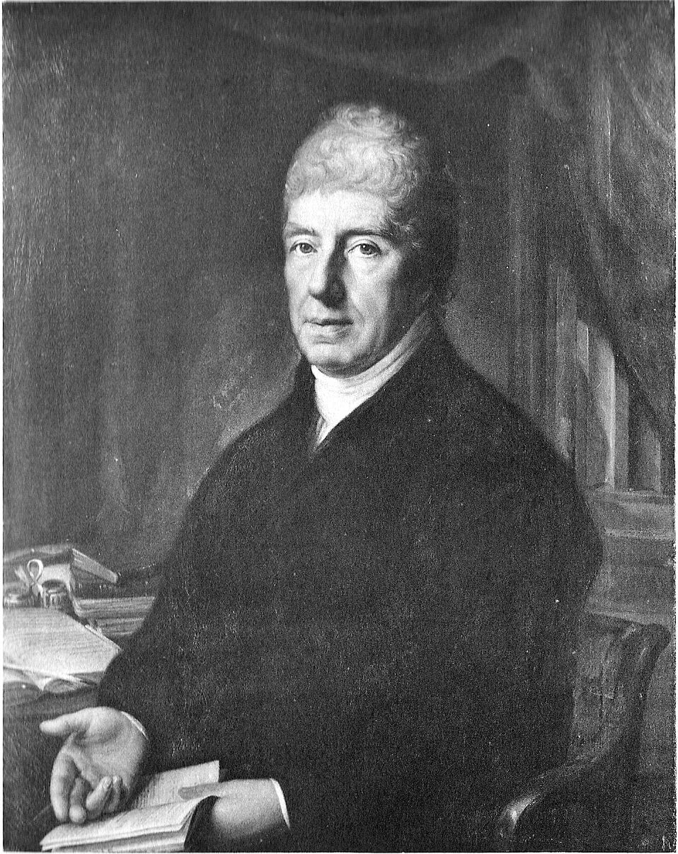 Portrait of Johann Friedrich Petersen (1760–1845) – memorial page