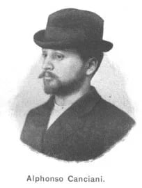 Portrait of Alfonso Canciani (1863–1955) – memorial page