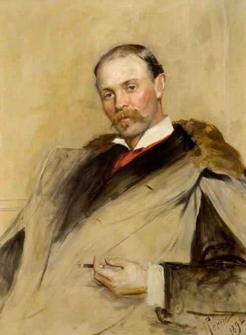 Portrait of James Coutts Michie (1859–1919) – memorial page