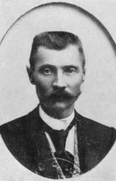 Porträt von József Miletz (1865–1915) – Gedenkseite