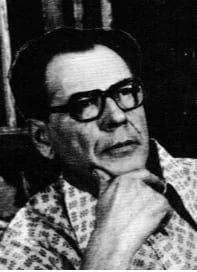 Porträt von Fjodor Sacharowitsch Sacharow (1919–1997) – Gedenkseite