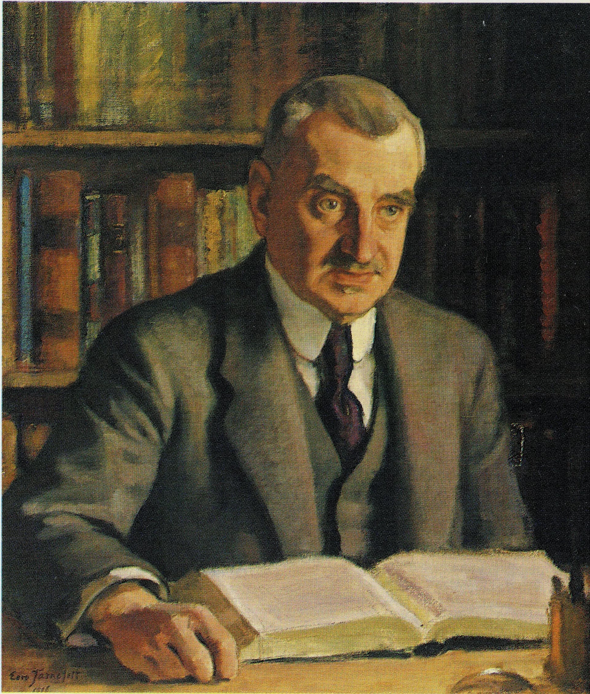 Porträt von Werner Söderhjelm (1859–1931) – Gedenkseite