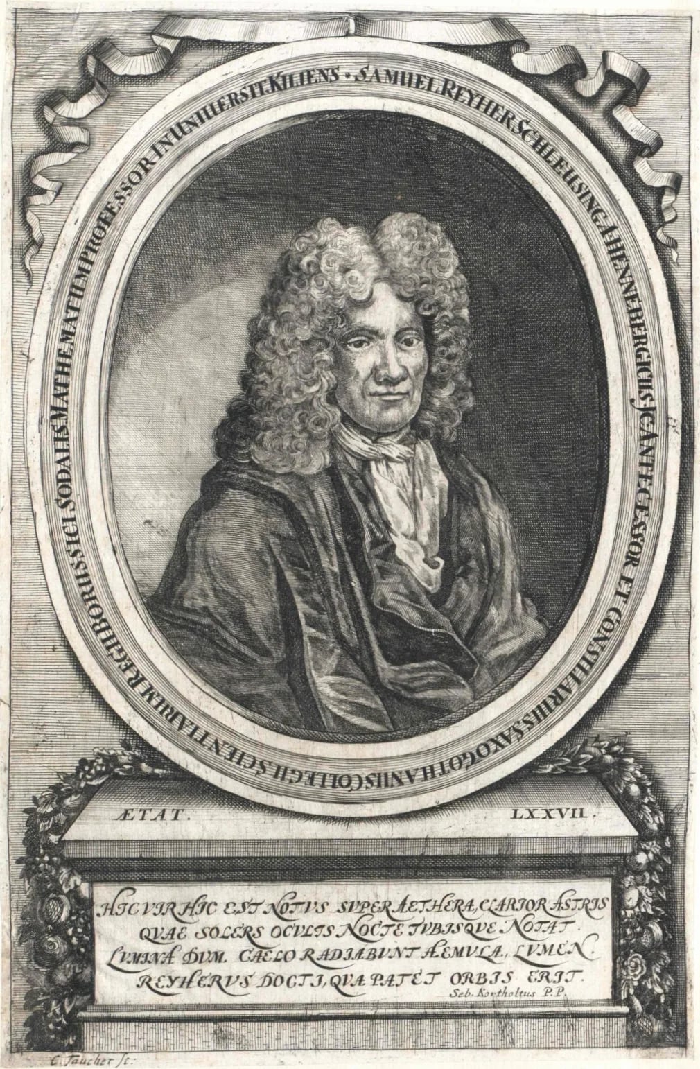 Portrait of Samuel Reyher (1635–1714) – memorial page