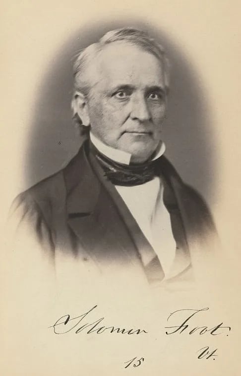 Portrait of Solomon Foot (1802–1866) – memorial page