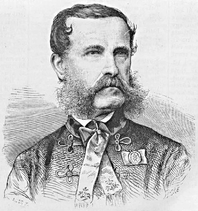 Porträt von Anton Vetter von Doggenfeld (1803–1882) – Gedenkseite