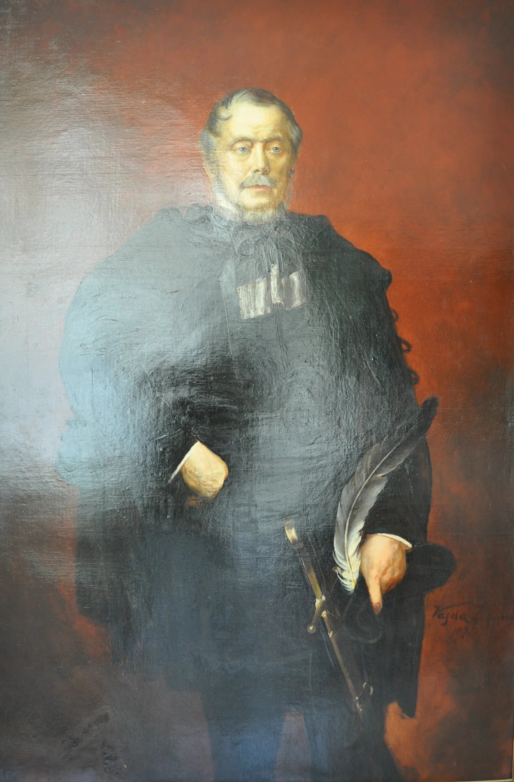Portrait of Héder Viczay (1807–1873) – memorial page