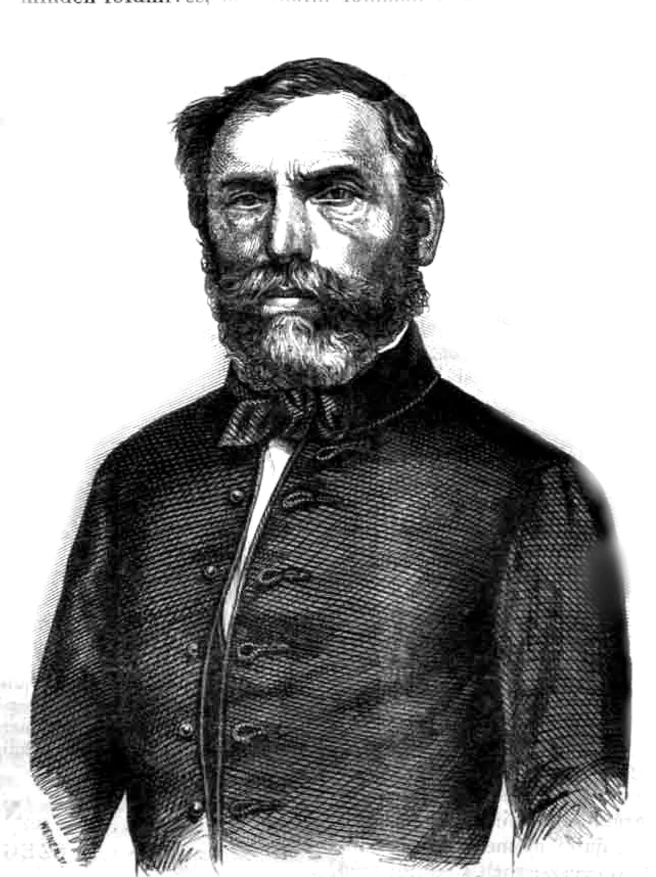 Porträt von István Vidats (1802–1883) – Gedenkseite
