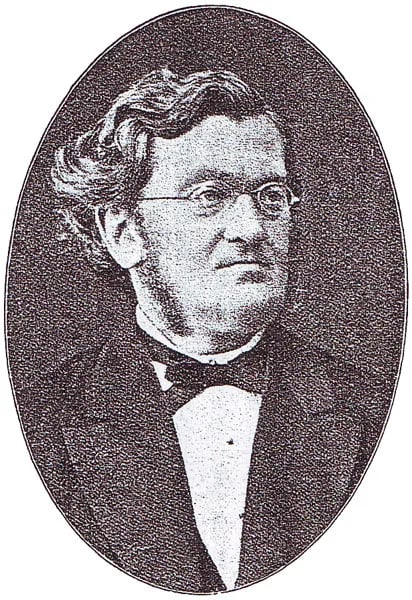 Porträt von Hermann Langer (1819–1889) – Gedenkseite
