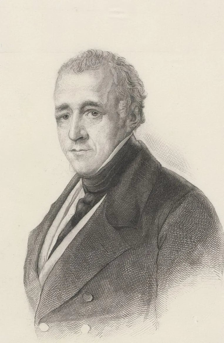Portrait of Floris Adriaan van Hall (1791–1866) – memorial page