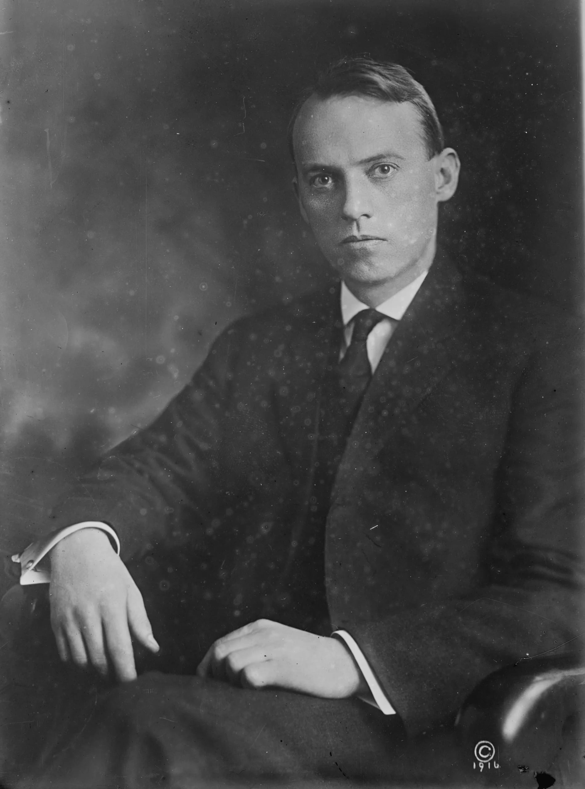 Porträt von Scott Nearing (1883–1983) – Gedenkseite
