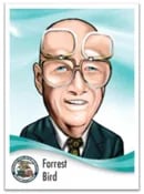 Portrait of Forrest M. Bird (1921–2015) – memorial page