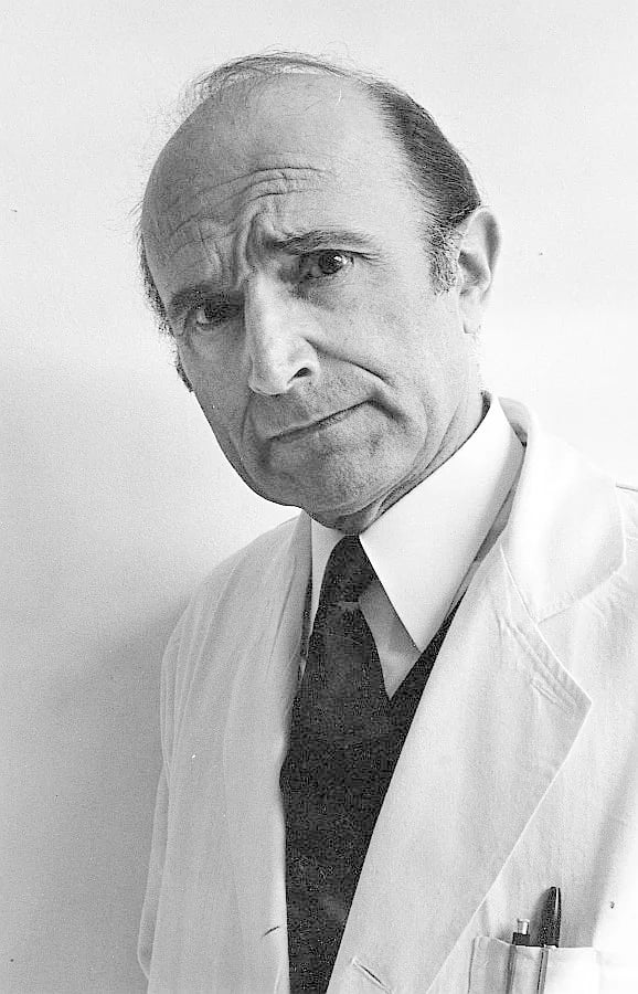 Portrait of Georges Mathé (1922–2010) – memorial page