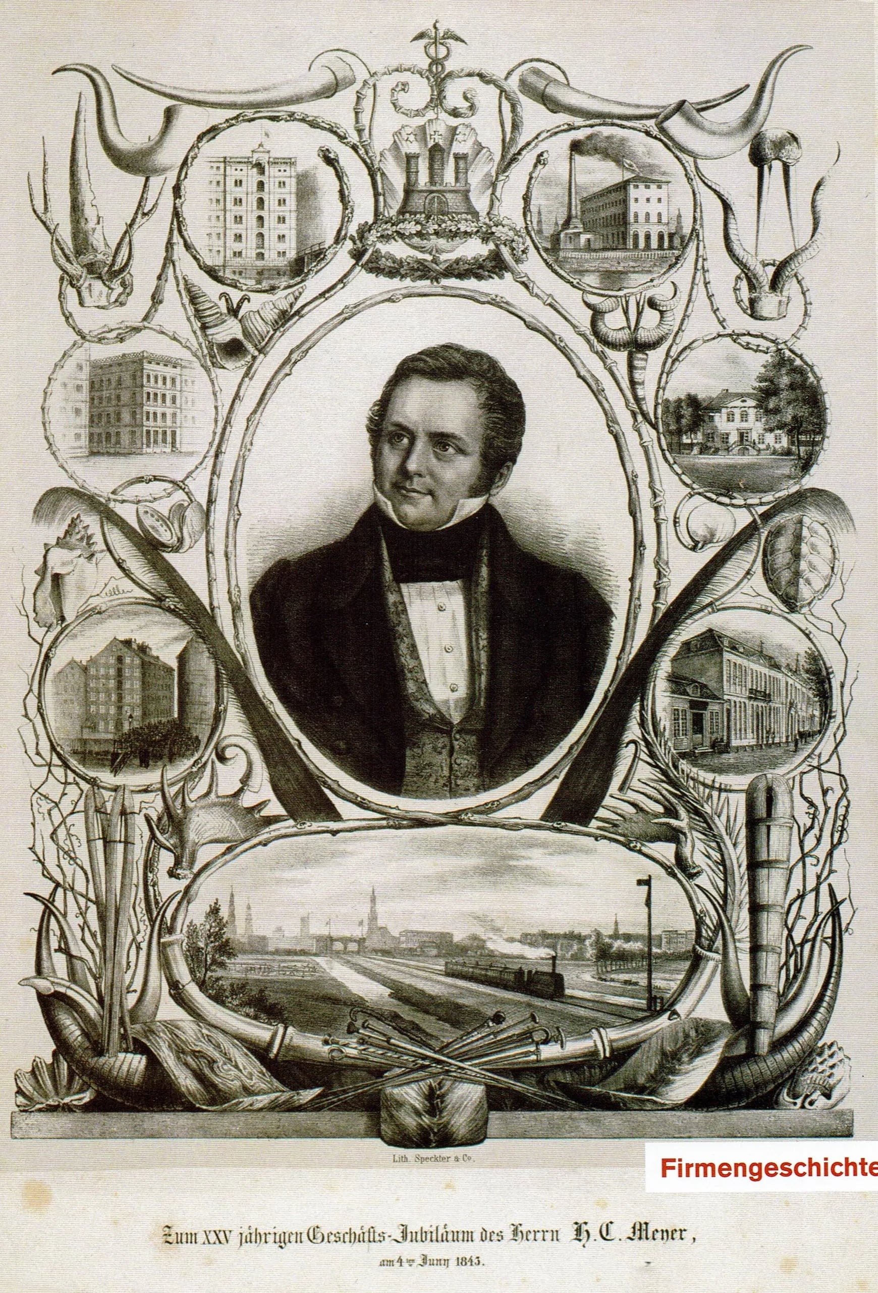 Portrait of Heinrich Christian Meyer (1797–1848) – memorial page