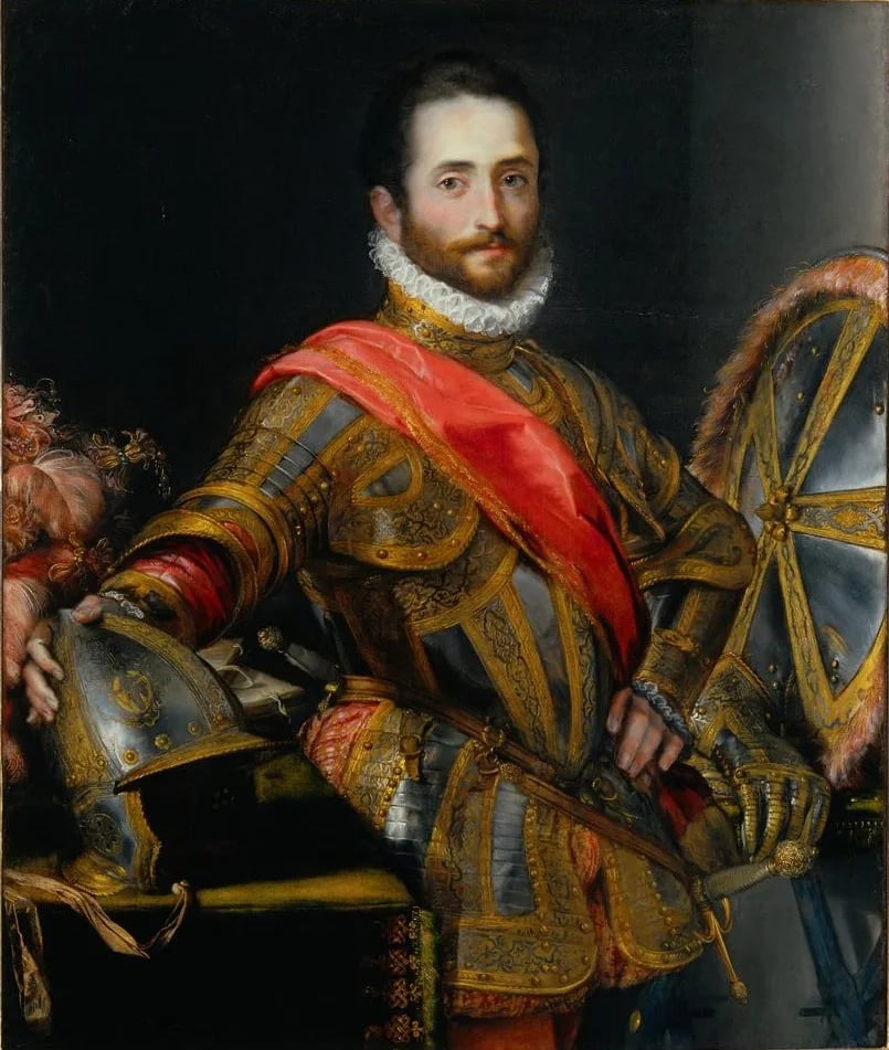 Porträt von Francesco Maria II. della Rovere (1549–1631) – Gedenkseite