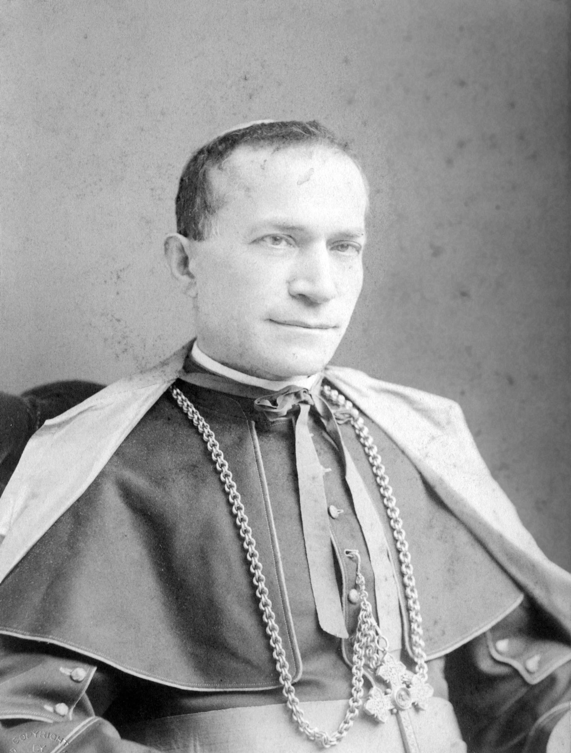 Porträt von Francesco di Paola Satolli (1839–1910) – Gedenkseite
