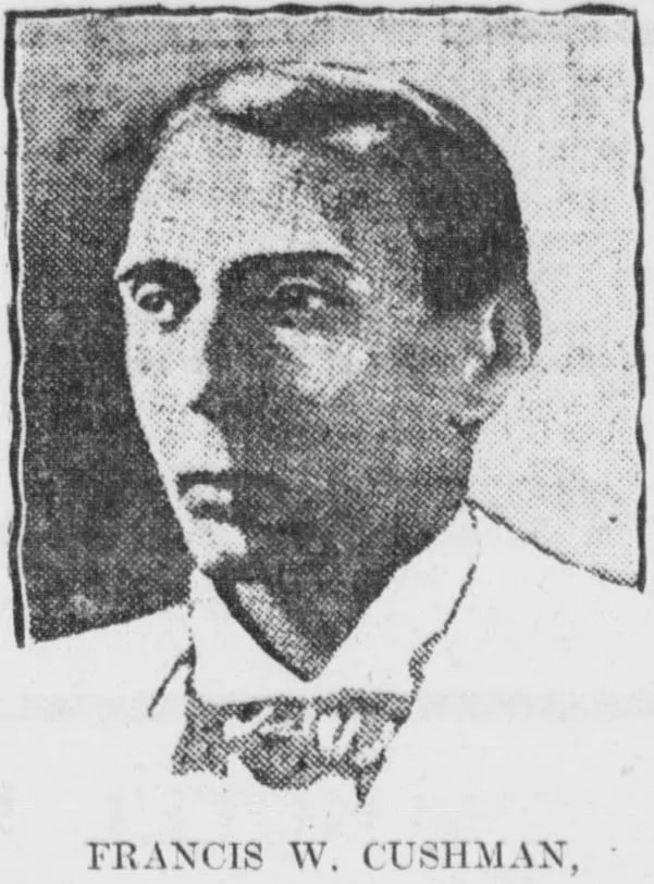 Portrait of Francis W. Cushman (1867–1909) – memorial page