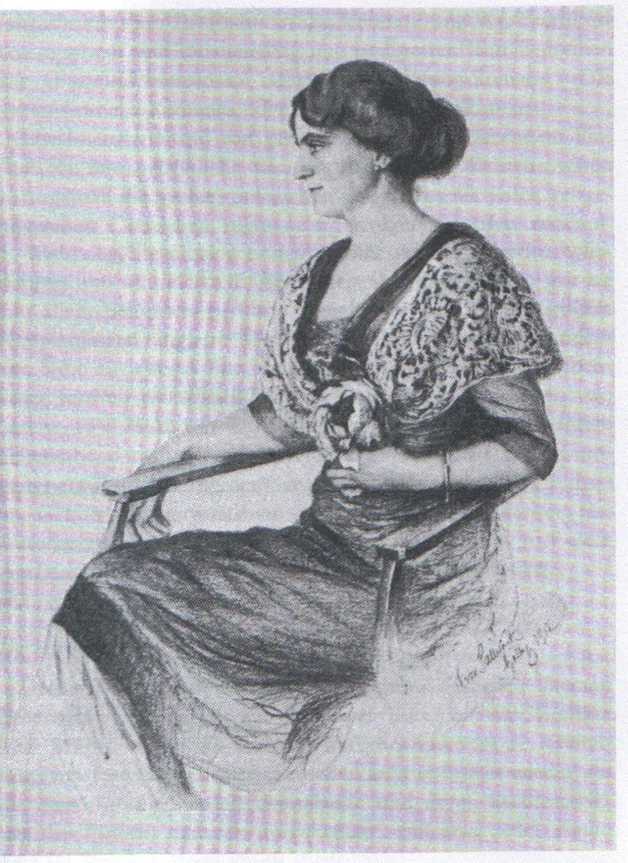 Porträt von Liesbet Dill (1877–1962) – Gedenkseite