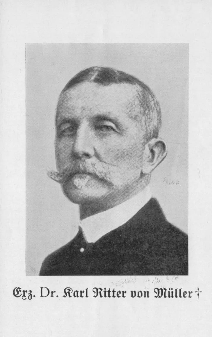 Portrait of Thomas Carl von Müller (1845–1933) – memorial page