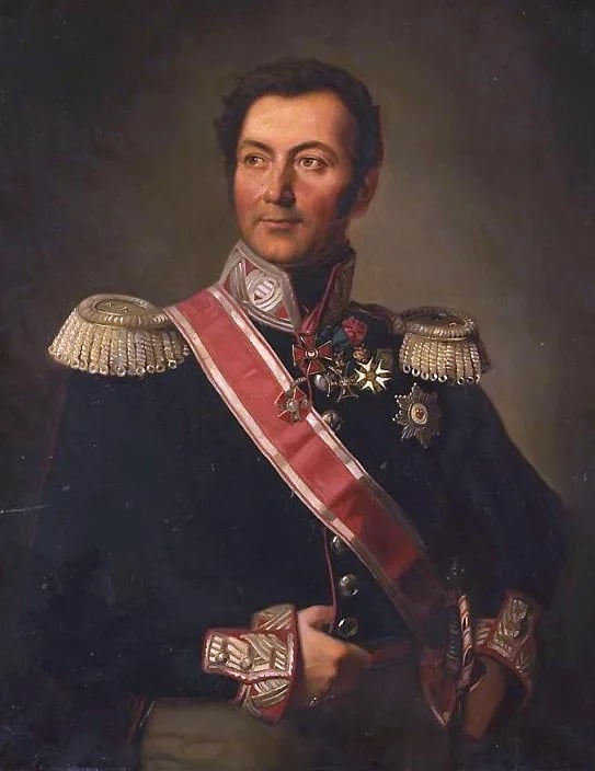 Porträt von Franciszek Morawski (1783–1861) – Gedenkseite