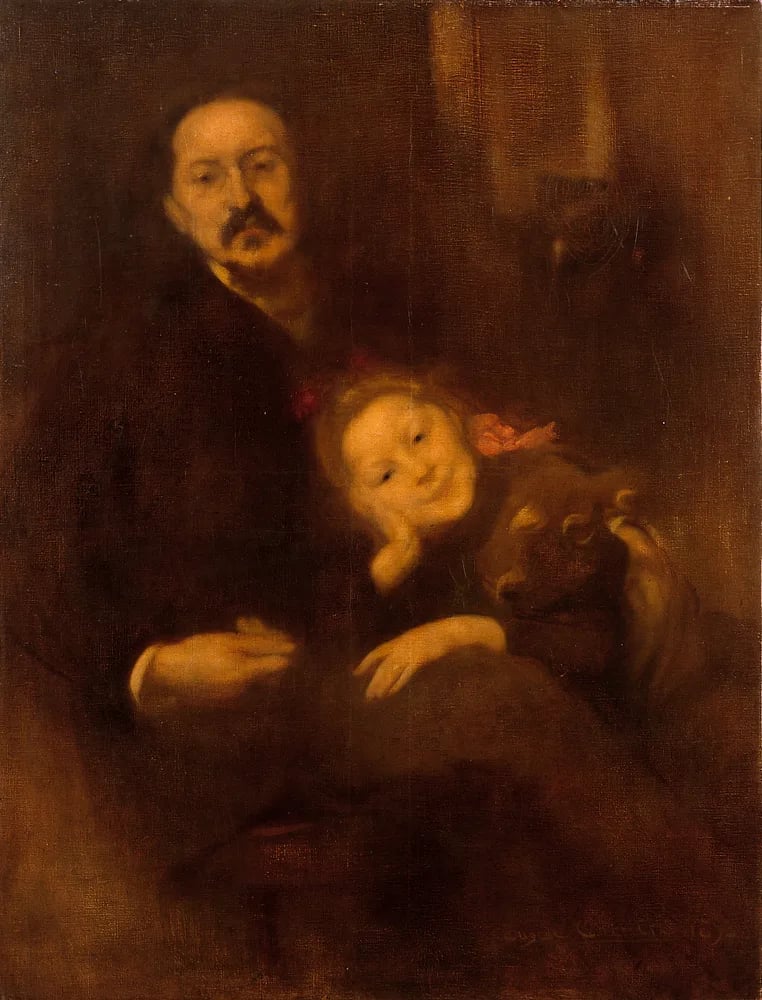 Porträt von Gabriel Jean Edmond Séailles (1852–1922) – Gedenkseite