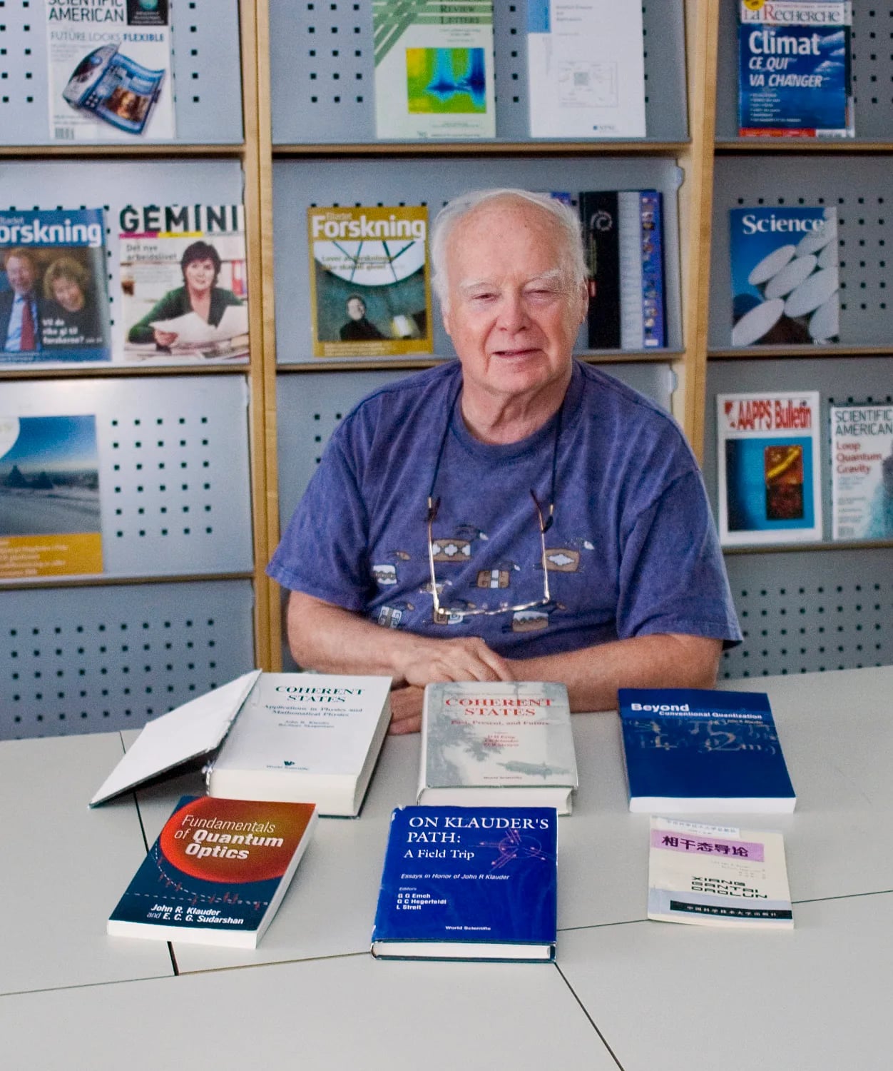 Porträt von John Klauder (1932–2024) – Gedenkseite