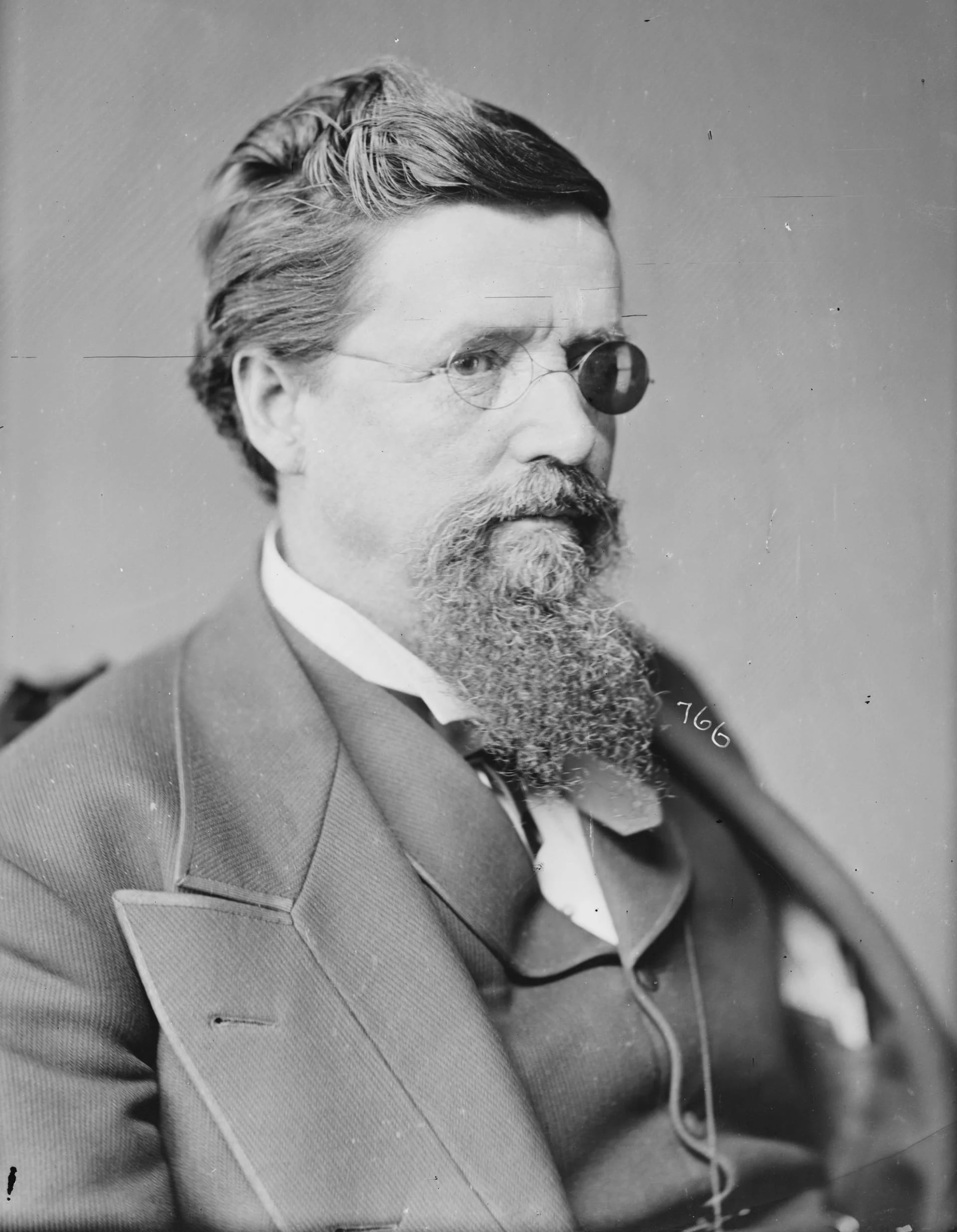 Porträt von Frank Hereford (1825–1891) – Gedenkseite