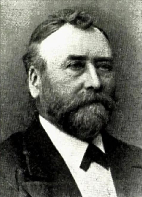 Portrait of Peder Rinde (1844–1937) – memorial page