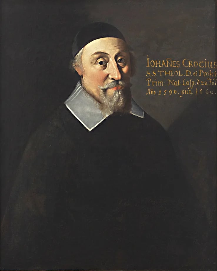 Porträt von Johannes Crocius (1590–1659) – Gedenkseite