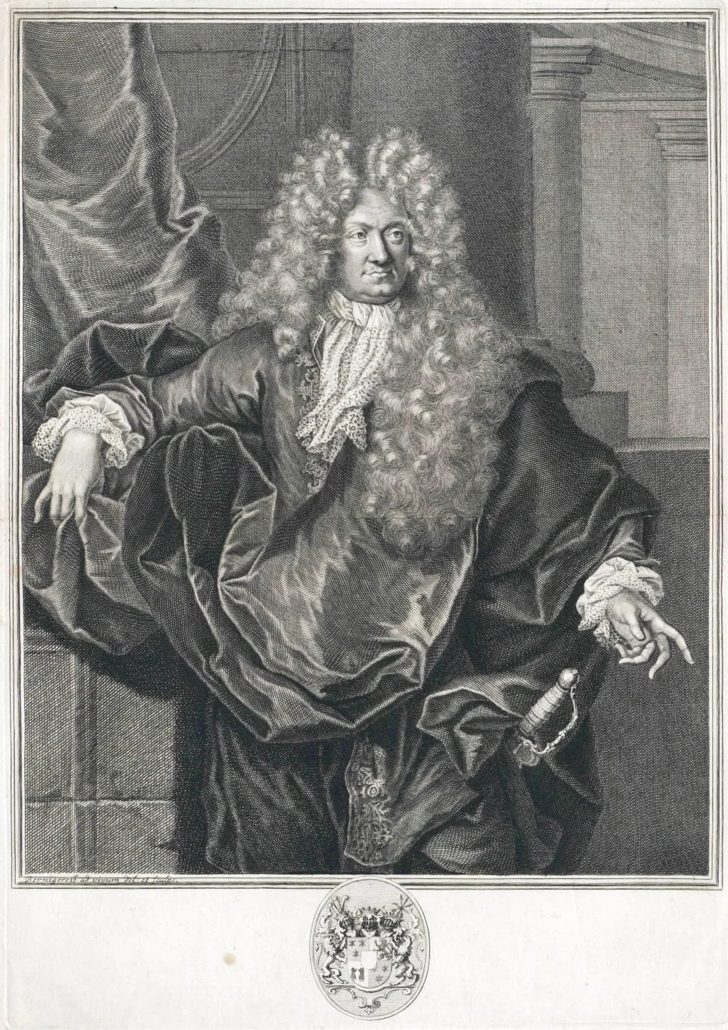 Porträt von Franz-Ernst von Platen (1631–1709) – Gedenkseite