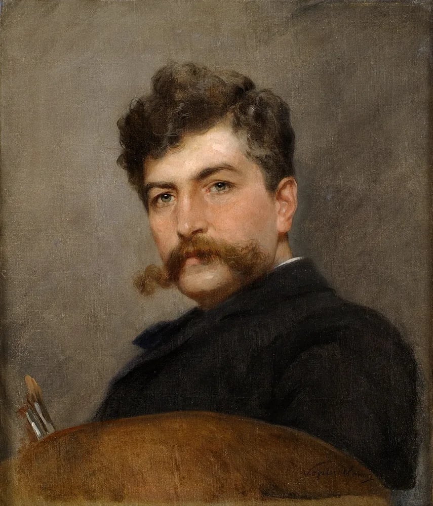 Portrait of Max Koner (1854–1900) – memorial page