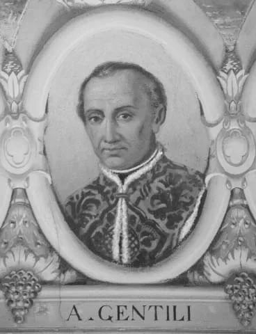 Porträt von Alberico Gentili (1552–1608) – Gedenkseite