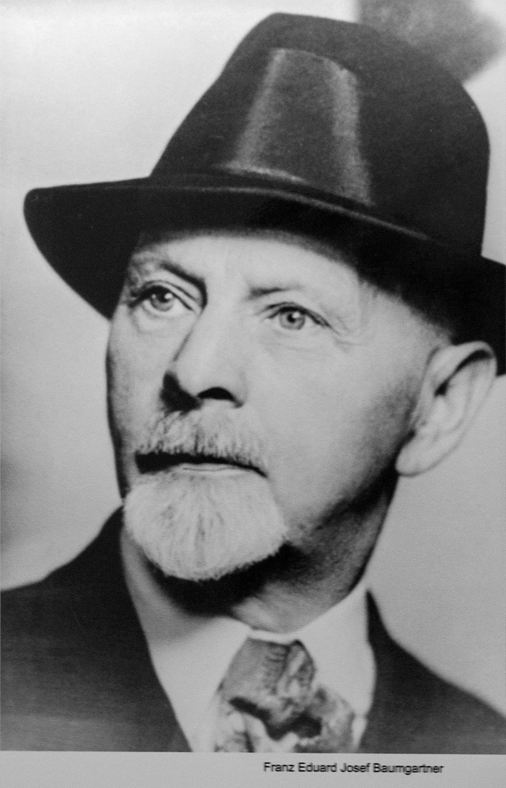 Porträt von Franz Baumgartner (1876–1946) – Gedenkseite