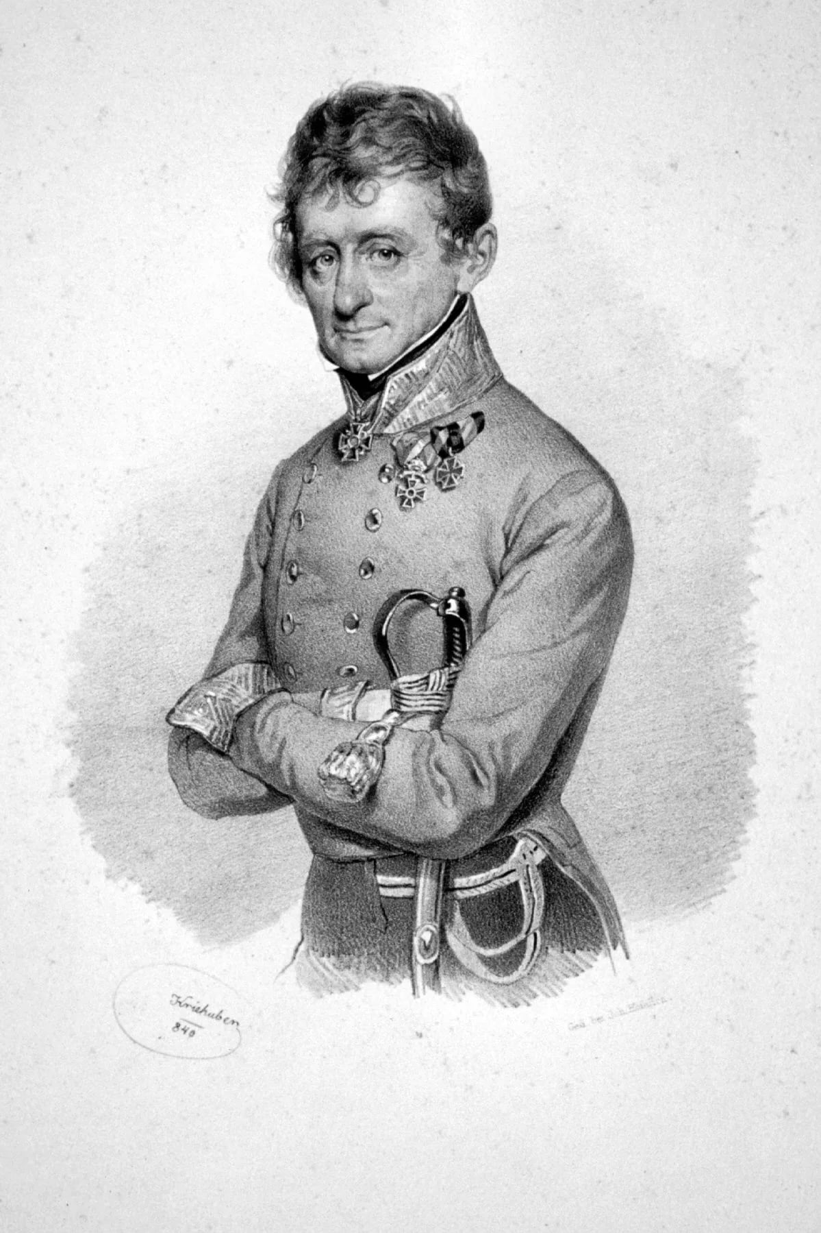 Portrait of Franz Georg Dominik von Waldstätten (1775–1843) – memorial page