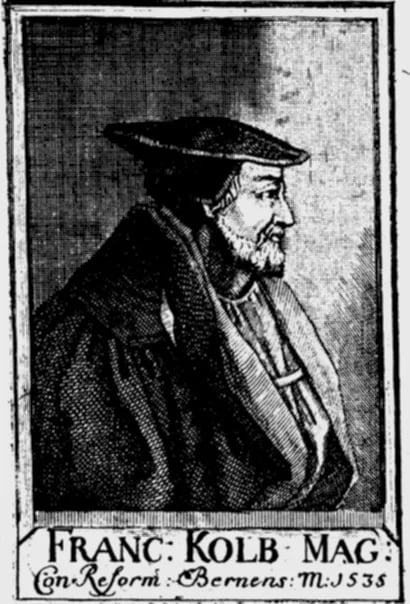 Porträt von Franz Kolb (1465–1535) – Gedenkseite