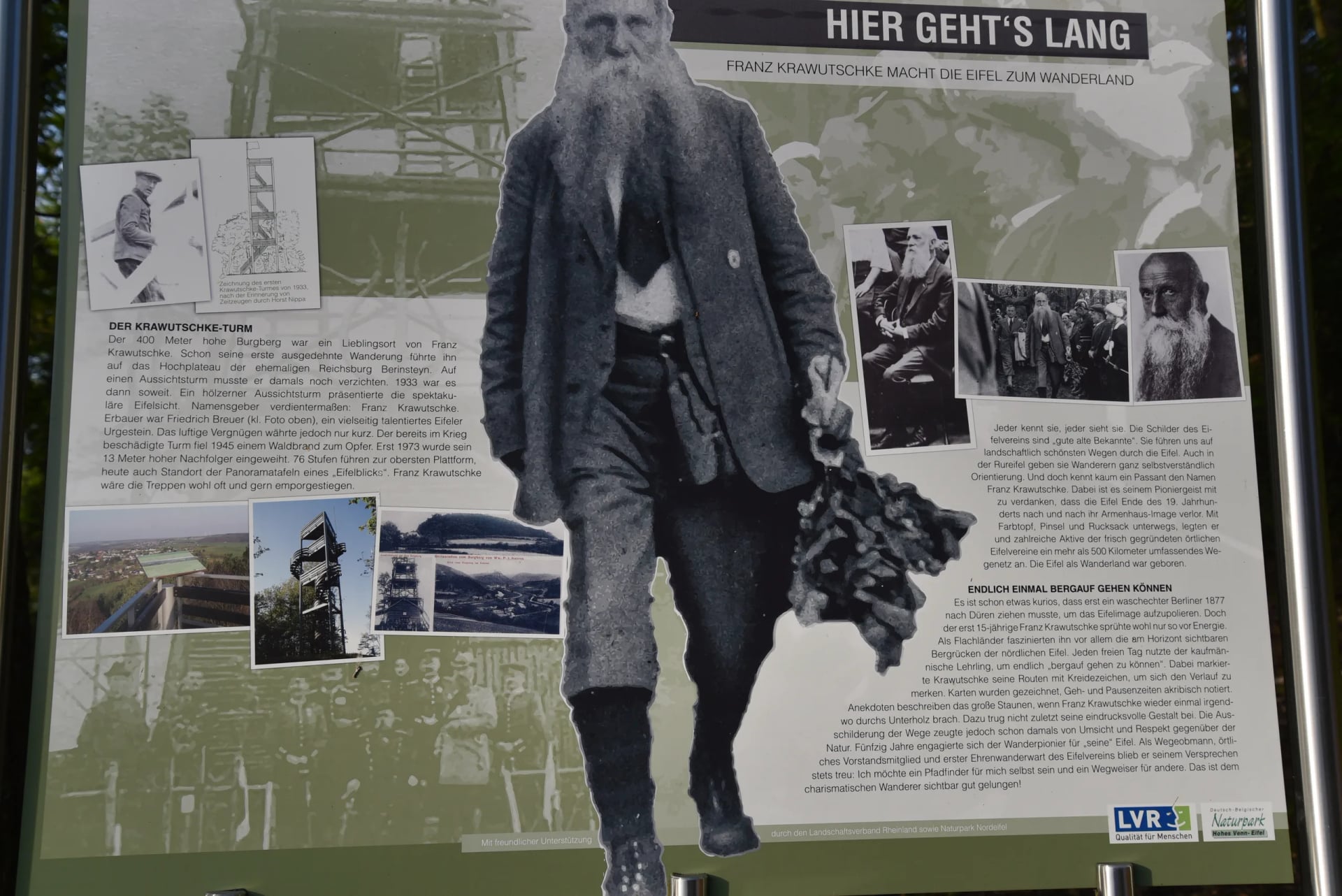 Portrait of Franz Krawutschke (1862–1940) – memorial page