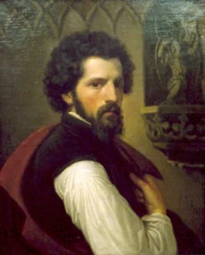 Porträt von Franz Plattner (1825–1887) – Gedenkseite