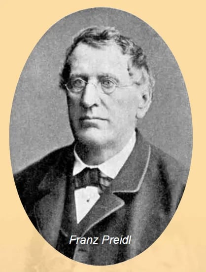 Portrait of Franz Preidl von Hassenbrunn (1810–1889) – memorial page