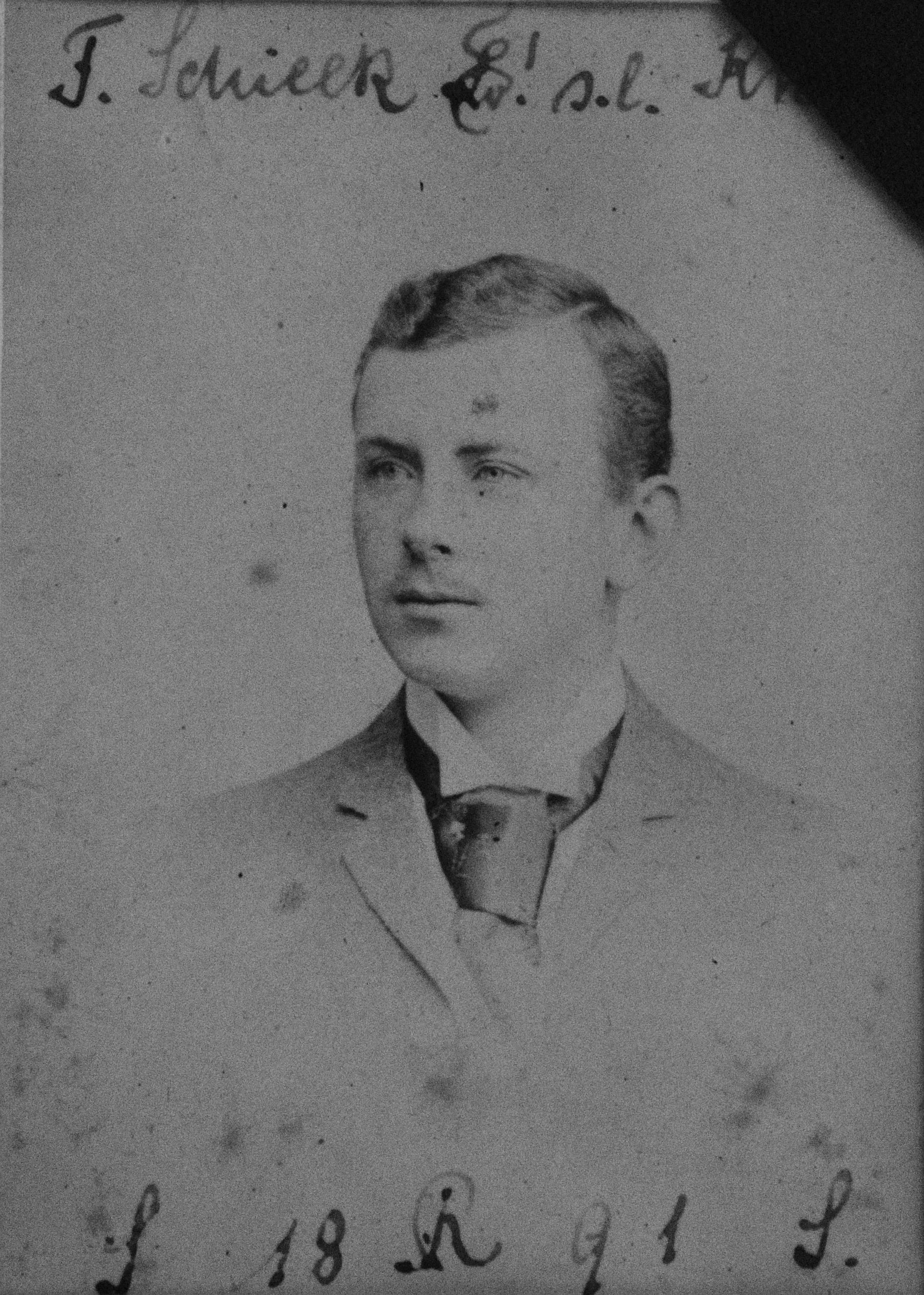Porträt von Franz Schieck (1871–1946) – Gedenkseite
