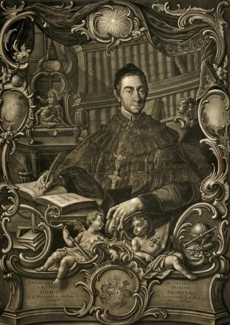 Portrait of Frobenius Forster (1709–1791) – memorial page