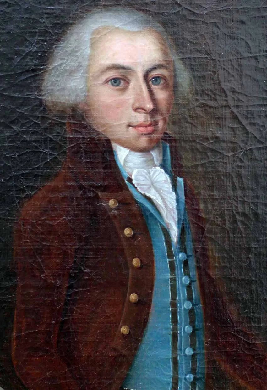 Porträt von Franz Vorster (1768–1829) – Gedenkseite